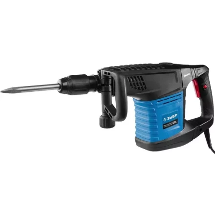 Молоток ЗУБР &quot;ПРОФЕССИОНАЛ&quot; отбойный, SDS-Max, 15Дж, 6кг, 3350уд/мин, 1250Вт, АВТ, кейс ЗММ-15-1250 ВК купить в Сургуте