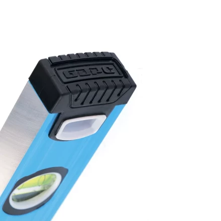 Уровень алюминиевый 2000 мм профиль 1.6 мм фрезерованный ударопрочные заглушки 3 глазка БАРС 34434 купить в Сургуте