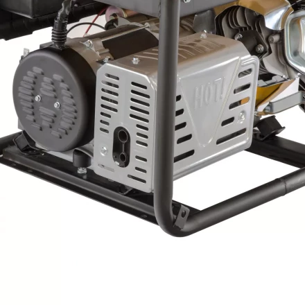 Генератор бензиновый PS 55 EA, 5.5 кВт, 230 В, 25 л, коннектор автоматики 5 PIN, электростартер Denzel 9468743 купить в Сургуте