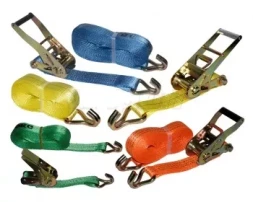 Ремни для стяжки груза СТРОП р-н 1 тонн L=6 метра лента 25 мм