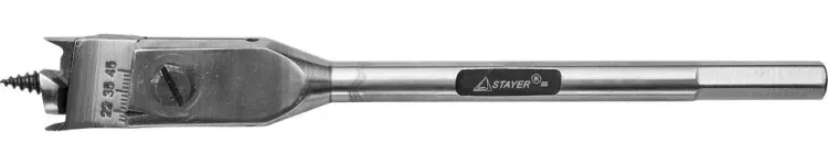 Сверло перовое по дереву, регулируемое, STAYER Professional 2951-22-76, d=22-76мм 2951-22-76 купить в Сургуте