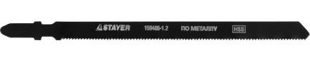 Полотна STAYER &quot;STANDARD&quot;, T318A, для эл.лобзиков, HSS, по цв. мeт, фрезер.развед, тонколист сталь, EU, T318A, 110/1,2мм, 2шт 159486-1.2 купить в Сургуте