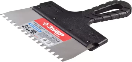 Шпатели зубчатые нержавеющие серия МАСТЕР купить в Сургуте