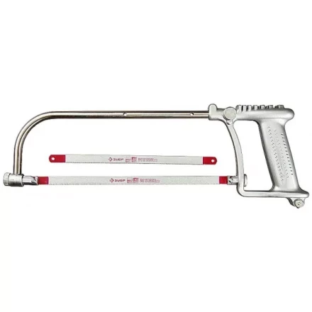 Набор ЗУБР Ножовка &quot;СОЮЗ&quot; многоф. 3-в-1: по металлу, кафелю, стеклу, приспособ. для отлома, в компл 2 полотна по металлу 4-15727 купить в Сургуте