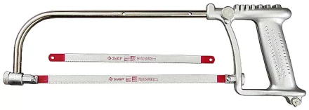 Набор ЗУБР Ножовка &quot;СОЮЗ&quot; многоф. 3-в-1: по металлу, кафелю, стеклу, приспособ. для отлома, в компл 2 полотна по металлу 4-15727 купить в Сургуте