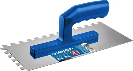 ЗУБР 130 х 280 мм, зуб 10 х 10 мм, штукатурная гладилка, Профессионал (0804-10) купить в Сургуте