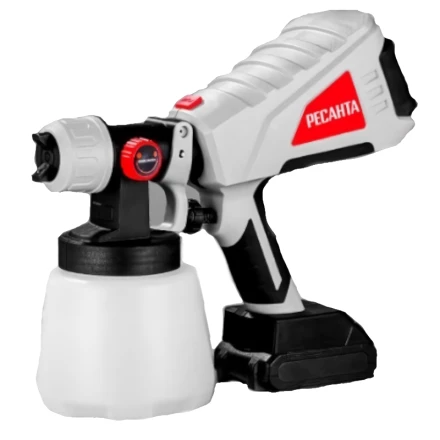 Краскопульт аккумуляторный Ресанта АКП-20Li 75/17/3 купить в Сургуте