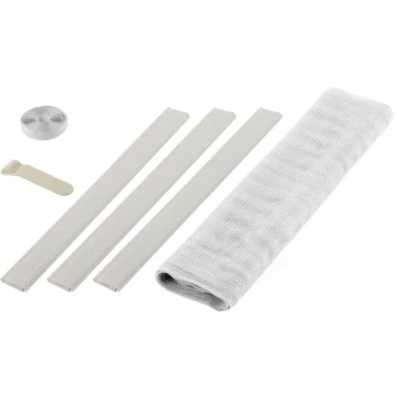 Сетка STAYER &quot;COMFORT&quot; противомоскитная для двери, с крепежной лентой и грузиками, ПЭТ, белая, 1,0 х 2,2 м 12500-10-22 купить в Сургуте