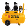 Компрессор безмасляный, малошумный Denzel DLS 1500/50, 1500 ВТ, 2x750, 50 л, 260 л/мин купить в Сургуте
