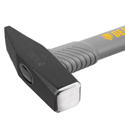 Молоток слесарный, 500 г Denzel 10485, кованый, фибергласовая рукоятка c TPR покрытием купить в Сургуте