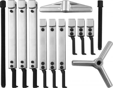 Съемник универсальный усиленный американского типа со скользящими захватами 13 предметов AE310144S Jonnesway 49541 купить в Сургуте