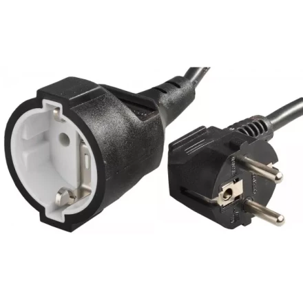 Удлинитель-шнур, 15 м, 2200 Вт, 1 гнездо, ПВС 3x1 мм2, СВЕТОЗАР SV-55013-15 купить в Сургуте