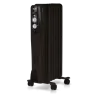 Маслянный радиатор обогреватель электрический BALLU Classic black BOH/CL-07BRN 1500 купить в Сургуте