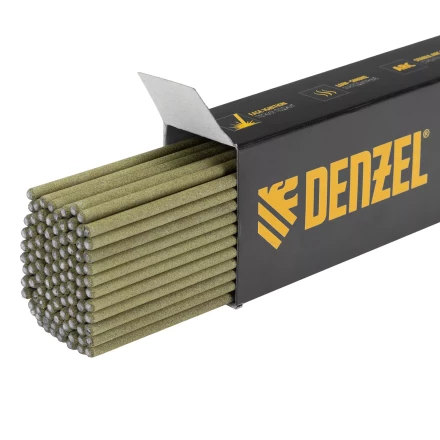 Электроды Denzel DER-46 Goldline, диам. 3 мм, 2,5 кг, рутил-целлюлозное покрытие 97506 купить в Сургуте