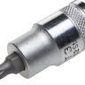 Торцовая бита-головка KRAFTOOL "INDUSTRIE QUALITAT", материал S2, TORX, сатинированная, 1/2", Т40 27905-40_z01 купить в Сургуте