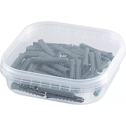 Дюбель 6х30 &quot;Еж&quot; распорный полипропиленовый 1000 шт Сибртех 46021 купить в Сургуте