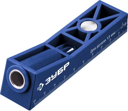 ЗУБР одно отверстие, одинарный кондуктор для глухих отверстий, Профессионал (30092) купить в Сургуте