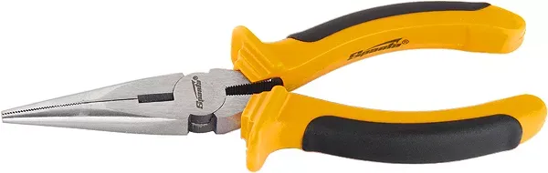 Длинногубцы Comfort 200 мм прямые шлифованные двухкомпонентные рукоятки SPARTA 17169 купить в Сургуте