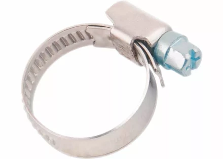 Хомуты нержав. сталь,  стандартное болтовое крепление 20-32мм, 50шт/уп,ширина 9мм   СИБРТЕХ 47580 купить в Сургуте