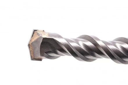 Бур по бетону Denzel, 22 x 310 мм, двойная спираль, три пылеотводящие кромки, 705053 купить в Сургуте