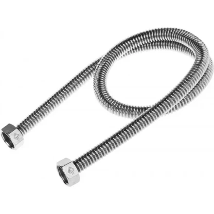 Подводка ЗУБР &quot;ЭКСПЕРТ&quot; сильфонная из нержавеющей стали, для воды, г/г (гайка-гайка), 1/2&quot;, 0,8м 51011-G/G-080 купить в Сургуте