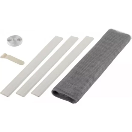 Сетка STAYER &quot;COMFORT&quot; противомоскитная для двери, с крепежной лентой и грузиками, ПЭТ, серая, 1,0 х 2,2 м 12501-10-22 купить в Сургуте