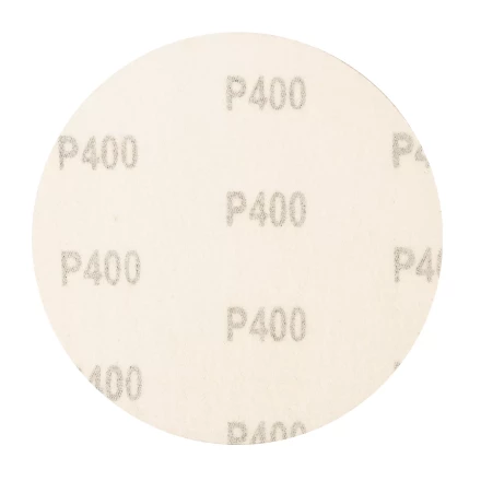 Круг абразивный на ворсовой подложке под &quot;липучку&quot;, P 400, 125 мм, 10 шт Сибртех 738747 купить в Сургуте