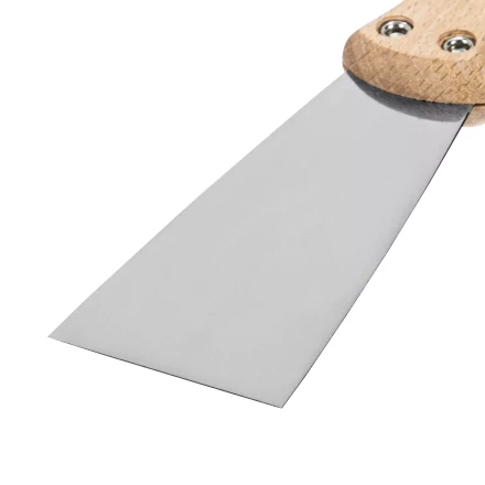 Шпательная лопатка из нержавеющей стали, 50 мм, буковая рукоятка, EFP Matrix 85611 купить в Сургуте