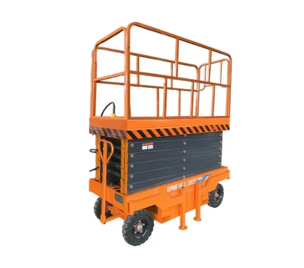 Подъемник ножничный передвижной 500 кг 12/14 м TOR SJY DC аккумуляторный (G) 1037818 купить в Сургуте