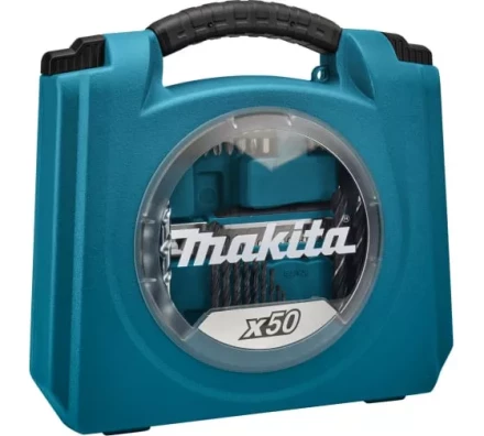 Набор оснастки для шуруповерта Makita D-42014. 50 предметов, кейс купить в Сургуте