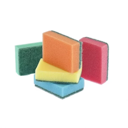 Губки для посуды Optima 96х64х27 мм 5шт ТМ Elfe 92351 купить в Сургуте