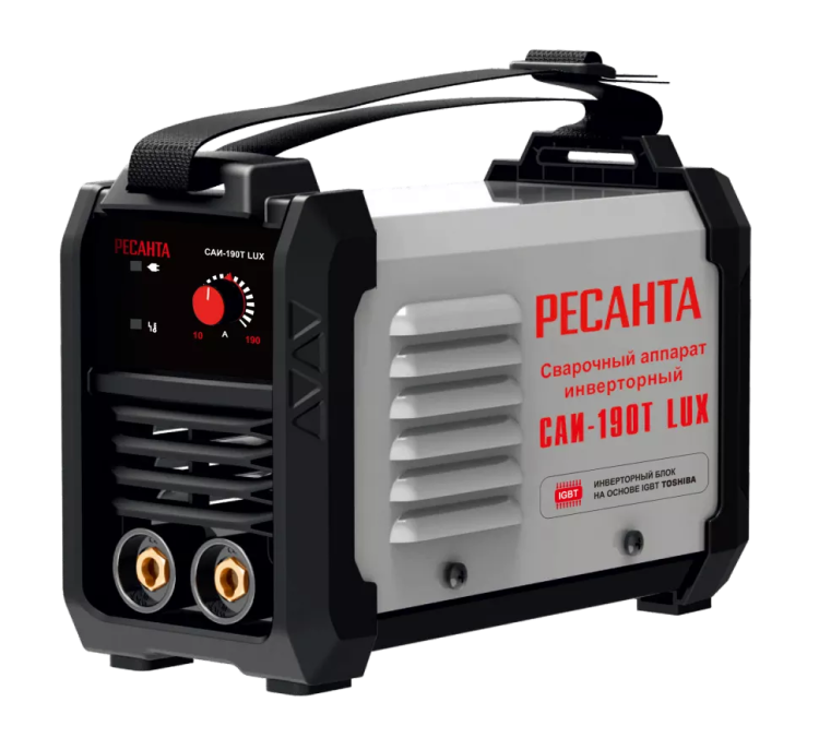 Сварочный аппарат инверторный Ресанта САИ-190T LUX купить в Сургуте