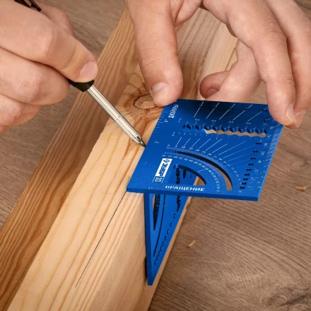 ЗУБР 3D, 7-в-1, угольник многофункциональный, Профессионал (34399) купить в Сургуте