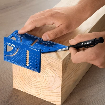 ЗУБР 3D, 7-в-1, угольник многофункциональный, Профессионал (34399) купить в Сургуте