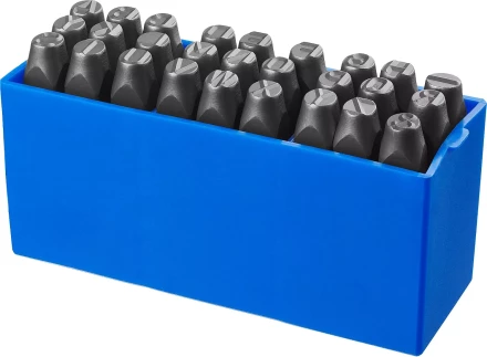 Клейма ЗУБР буквенные латинские, шрифт 8мм 21505-08_z01 купить в Сургуте