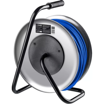 ЗУБР ПВС-325, ПВС, 3 x 2.5 мм2, 20 м, 4000 Вт, IP44, силовой удлинитель на стальной катушке, Профессионал (55102-20) купить в Сургуте
