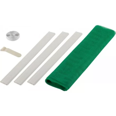 Сетка STAYER &quot;COMFORT&quot; противомоскитная для двери, с крепежной лентой и грузиками, ПЭТ, зеленая, 1,0 х 2,2 м 12502-10-22 купить в Сургуте