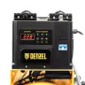 Компрессор безмасляный, малошумный Denzel DLS 3300/100, 3300 Вт,3x1100, 100 л, 570 л/мин ,блок управления купить в Сургуте