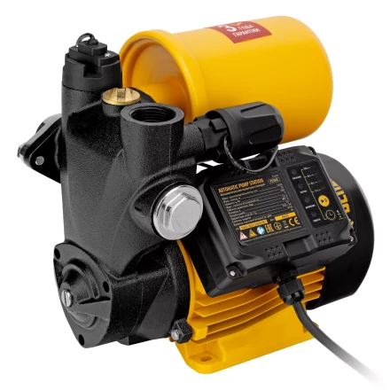 Насосная станция Denzel PS500C, 500 Вт, напор 35 м, 2200 л/ч, ресивер 2 л, блок управления 97249 купить в Сургуте