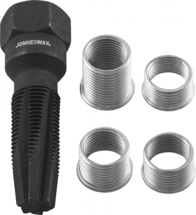 Метчик свечной 14мм 3/8&quot;- 13/16&quot;  5 предметов  AI060001  Jonnesway 48185 купить в Сургуте