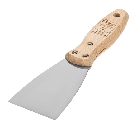 Шпательная лопатка из нержавеющей стали, 60 мм, буковая рукоятка, EFP Matrix 85613 купить в Сургуте