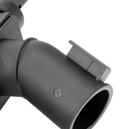 Щетка-насадка строительная широкая для пылесосов 25,3х7,3 см Denzel 28221 купить в Сургуте