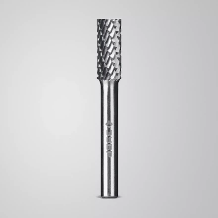 Зубр Твердосплавная борфреза B - цилиндр с торцевыми зубьями, 8 х 20 мм (28801-8-20) купить в Сургуте