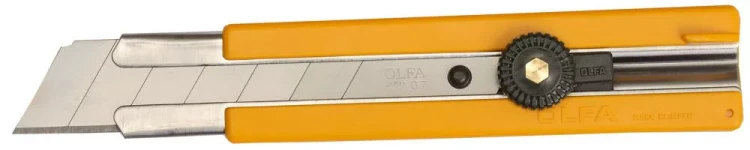 Нож OLFA с выдвижным лезвием, с резиновыми накладками, 25мм OL-H-1 купить в Сургуте