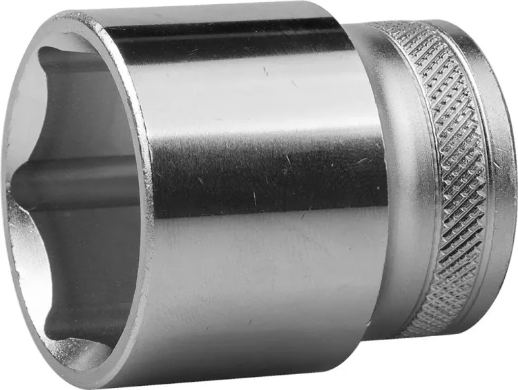 Торцовая головка KRAFTOOL "INDUSTRIE QUALITAT", Cr-V, FLANK, хромосатинированная, 1/2", 28 мм 27805-28_z01 купить в Сургуте