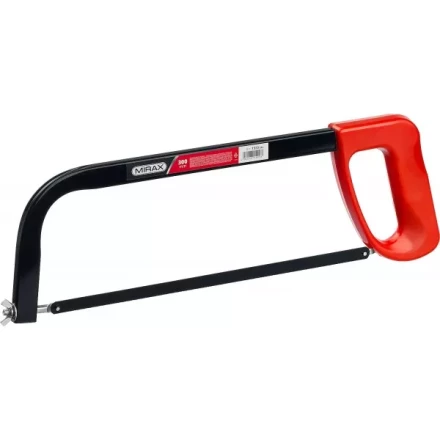 Ножовка по металлу MIRAX, пластиковая рукоятка, металлическая усиленная рамка, 300 мм 1573_z01 купить в Сургуте