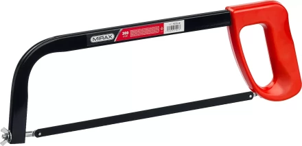 Ножовка по металлу MIRAX, пластиковая рукоятка, металлическая усиленная рамка, 300 мм 1573_z01 купить в Сургуте