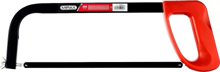 Ножовка по металлу MIRAX, пластиковая рукоятка, металлическая усиленная рамка, 300 мм 1573_z01 купить в Сургуте