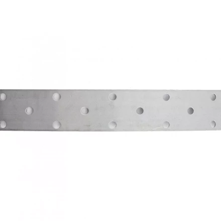 Лента перфорированная монтажная 1,5 мм LM  3см х 10м отверстие 4,5–5 мм цинк Россия Сибртех 46580 купить в Сургуте
