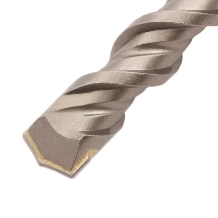 Бур по бетону, двойная спираль Denzel, 20 x 460 мм, три пылеотводящие кромки, 705049 купить в Сургуте